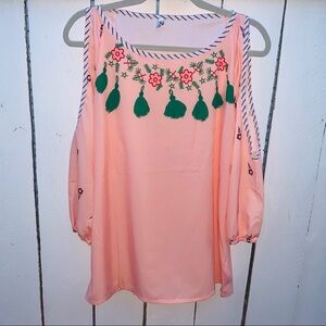 MISSLOOK‎  Cold shoulder top